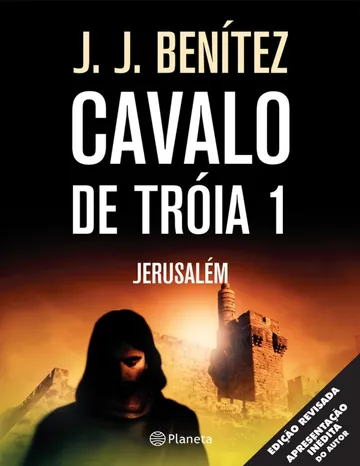 Cavalo de Tróia 1: Jerusalém de J. J. Benítez, capa do livro