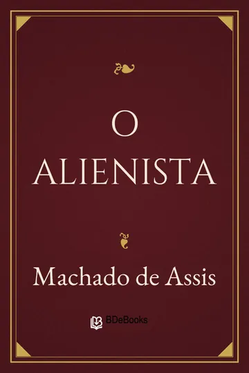 O Alienista de Machado de Assis, capa do livro