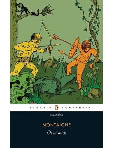 Os Ensaios de Michel de Montaigne, capa do livro