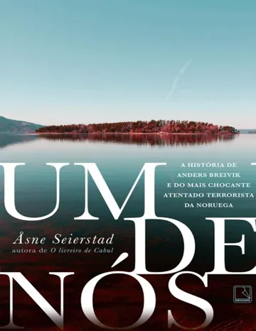 Um de nós de Åsne Seierstad, capa do livro