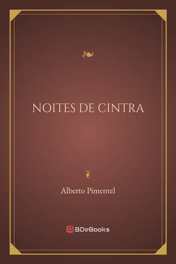 Noites de Cintra de Alberto Pimentel, capa do livro