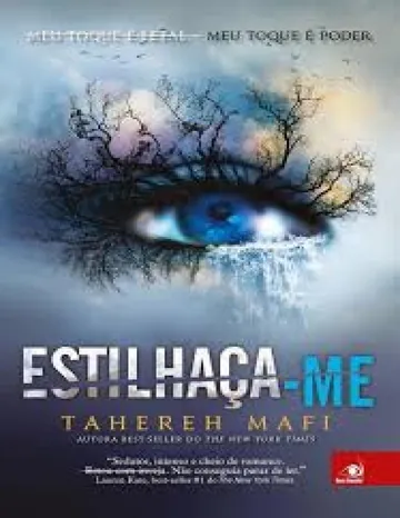 Estilhaça-me de Tahereh Mafi, capa do livro