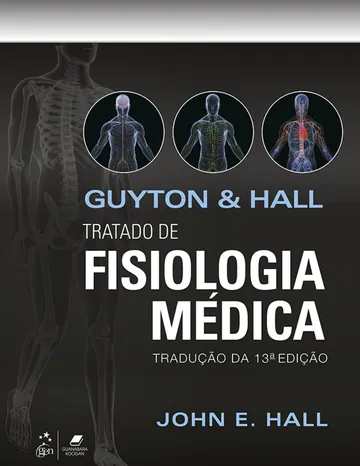 Tratado de Fisiologia Médica de John E. Hall, capa do livro