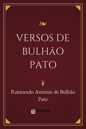 Versos de Bulhão Pato de Raimundo António de Bulhão Pato, capa do livro