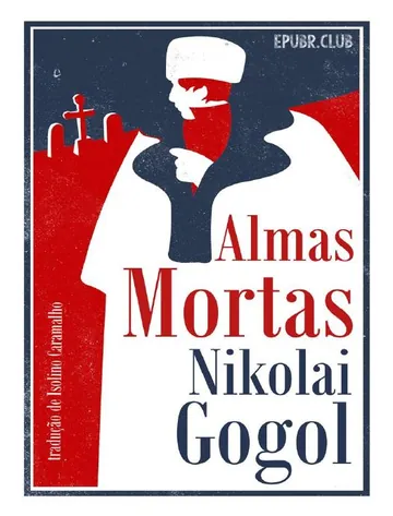 Almas Mortas de Nikolai Gogol, capa do livro