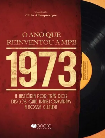 1973: O Ano que Reinventou a MPB de Célio Albuquerque, capa do livro