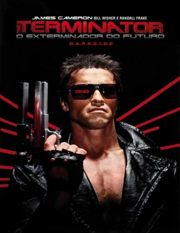 O Exterminador do Futuro de James Cameron, capa do livro
