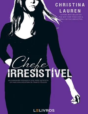 Chefe irresistível de Christina Lauren, capa do livro
