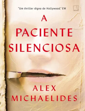 A Paciente Silenciosa de Alex Michaelides, capa do livro