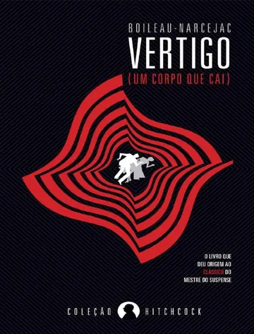 Vertigo (Um corpo que cai) de Boileau-Narcejac, capa do livro