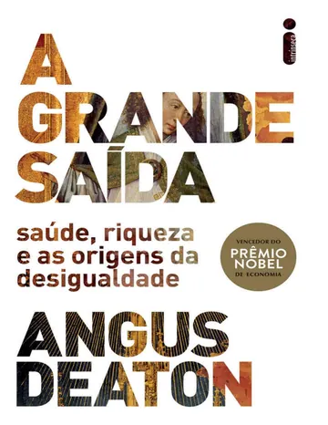 A Grande Saída de Angus Deaton, capa do livro