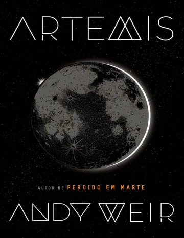 Artemis de Andy Weir, capa do livro