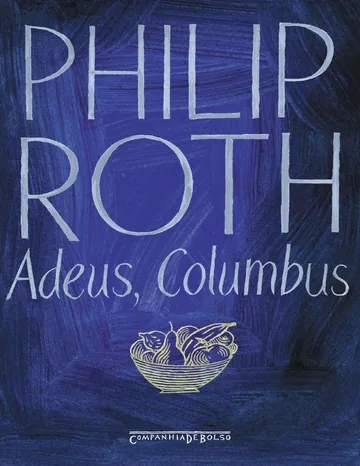 Adeus, Columbus de Philip Roth, capa do livro