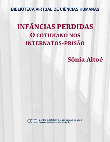 Infância perdida de Sônia Altoé, capa do livro