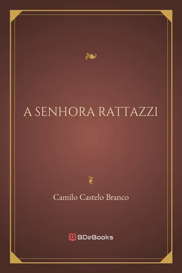 A senhora Rattazzi de Camilo Castelo Branco, capa do livro