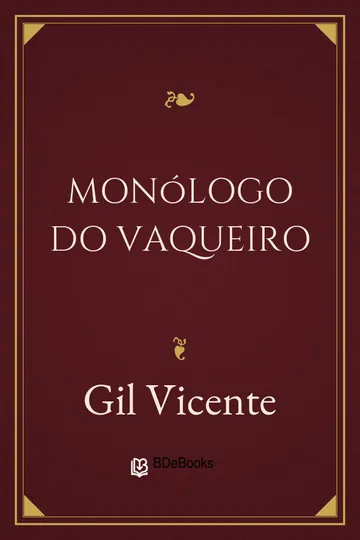 Monólogo do Vaqueiro de Gil Vicente, capa do livro