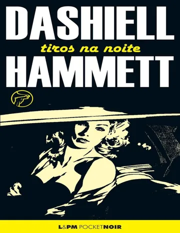 Tiros na Noite de Dashiell Hammett, capa do livro