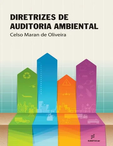 Diretrizes de auditoria ambiental de Celso Maran de Oliveira, capa do livro