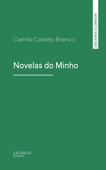 Novelas do Minho de Camilo Castelo Branco, capa do livro
