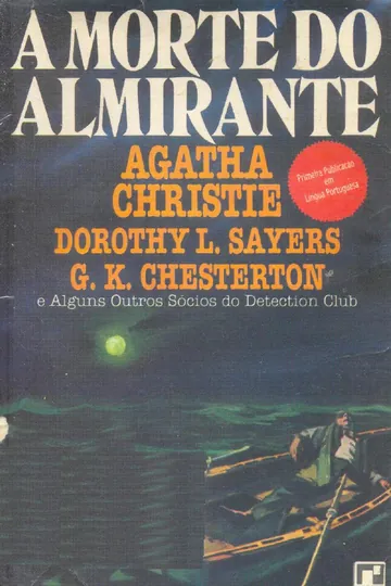 A Morte do Almirante de Detection Club, capa do livro