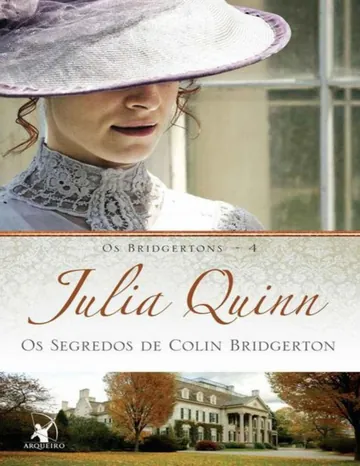 Os Segredos de Colin Bridgerton de Julia Quinn, capa do livro