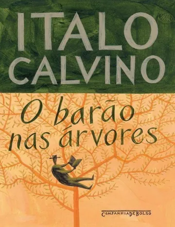 O Barão nas Árvores de Italo Calvino, capa do livro