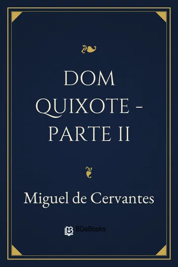 Dom Quixote - Parte II de Miguel de Cervantes, capa do livro