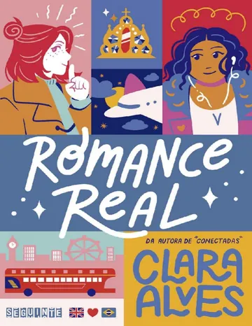 Romance Real de Clara Alves, capa do livro