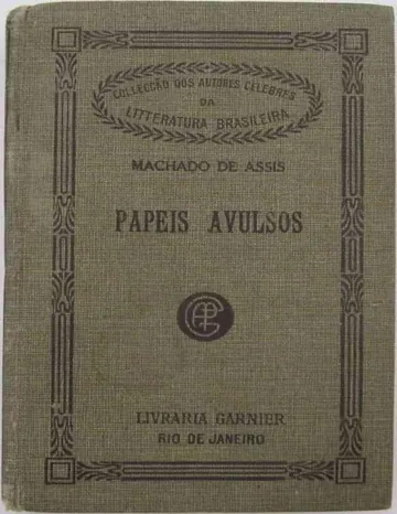 Papéis Avulsos de Machado de Assis, capa do livro