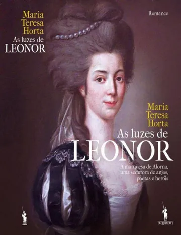 As Luzes de Leonor de Maria Teresa Horta, capa do livro