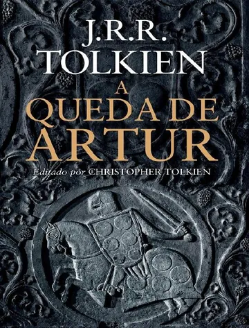A Queda de Artur de J. R. R. Tolkien, capa do livro