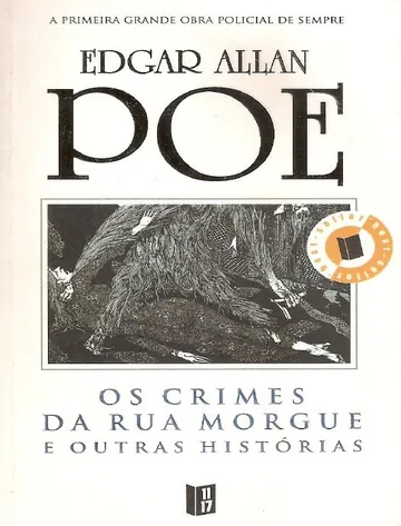 Os Crimes da Rua Morgue e Outras Histórias de Edgar Allan Poe, capa do livro
