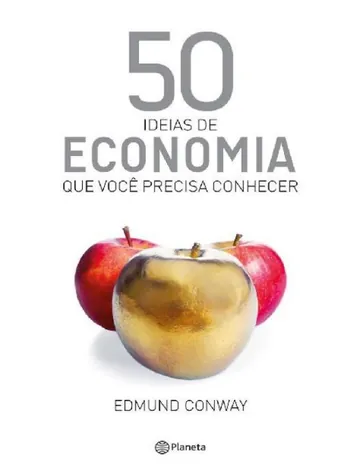 50 Ideias de Economia Que Você Precisa Conhecer de Edmund Conway, capa do livro