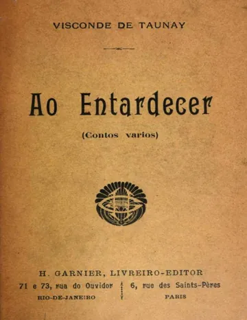 Ao Entardecer de Visconde de Taunay, capa do livro