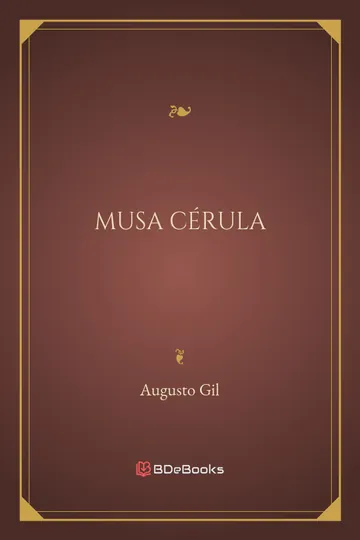 Musa Cérula de Augusto Gil, capa do livro