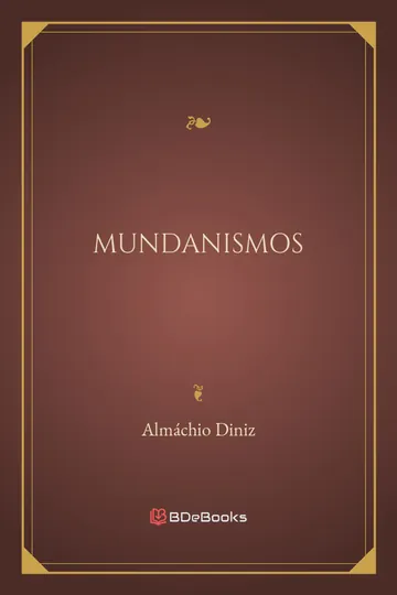 Mundanismos de Almáchio Diniz, capa do livro