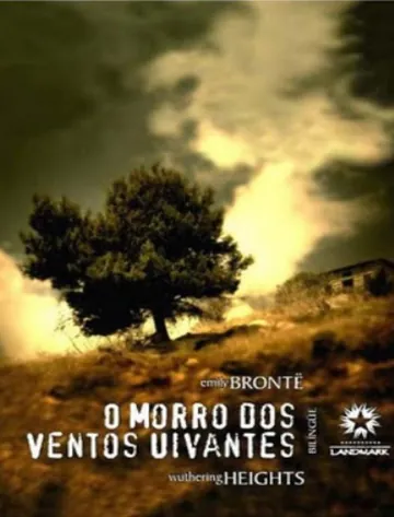 O Morro dos Ventos Uivantes de Emily Brontë, capa do livro