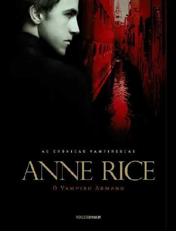 O Vampiro Armand de Anne Rice, capa do livro