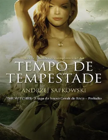 Tempo de Tempestade de Andrzej Sapkowski, capa do livro
