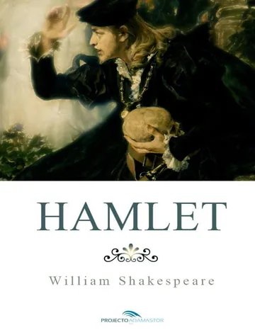Hamlet de William Shakespeare, capa do livro