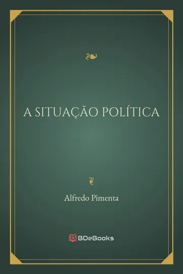 A Situação Política de Alfredo Pimenta, capa do livro
