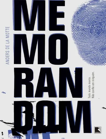 MemoRandom de Anders de la Motte, capa do livro