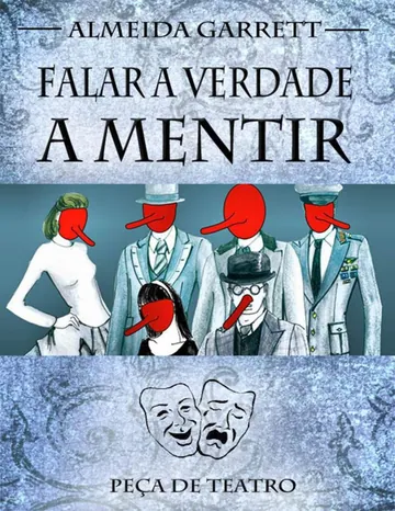 Falar Verdade a Mentir de Almeida Garrett, capa do livro