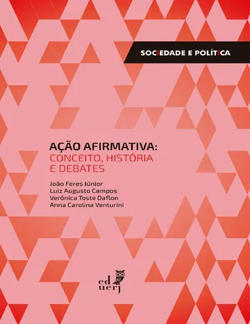Ação afirmativa: conceito, história e debates de João Feres Júnior, capa do livro