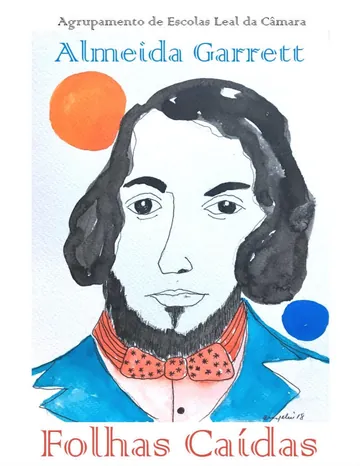 Folhas Caídas de Almeida Garrett, capa do livro