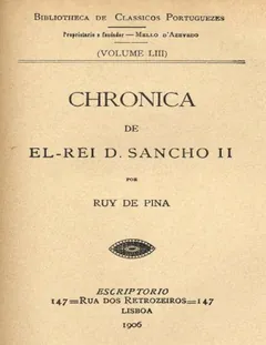Chronica de El-Rei D. Sancho II - Rui de Pina