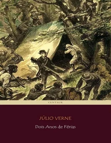 Dois Anos de Férias de Júlio Verne, capa do livro