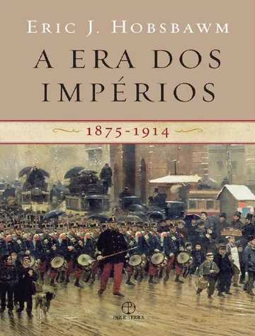 A Era dos Impérios 1875-1914 de Eric J. Hobsbawm, capa do livro