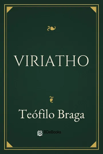 Viriatho de Teófilo Braga, capa do livro