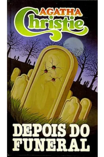 Depois do Funeral de Agatha Christie, capa do livro